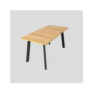 Femix Rozkladací jedálenský stôl KERNO 150/190x80 cm dub craft/čierna 8590828054641 vyobraziť
