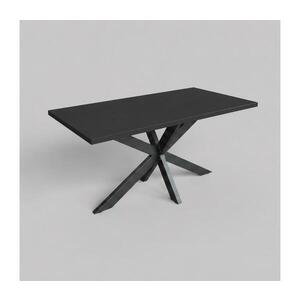 Femix Rozkladací jedálenský stôl SAMLE 150/190x80 cm čierny 8590828054764 vyobraziť
