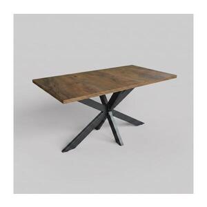 Femix Rozkladací jedálenský stôl SAMLE 150/190x80 cm dub Lefkas/čierna 8590828054740 vyobraziť
