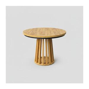 Femix Rozkladací jedálenský stôl NEXUS 100/140x77 cm dub craft/čierna 8590828054481 vyobraziť