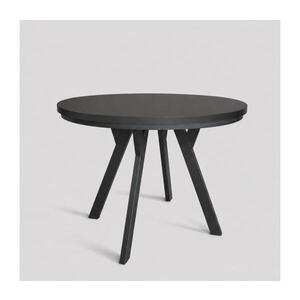 Femix Rozkladací jedálenský stôl CENTRO 100/140x77 cm čierny 8590828054467 vyobraziť