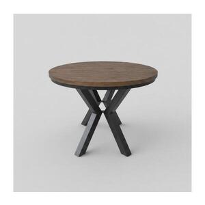 Femix Rozkladací jedálenský stôl CONVI 100/140x73 cm dub Lefkas/čierna 8590828054375 vyobraziť