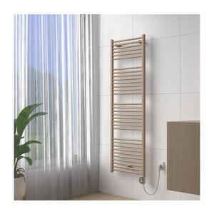 Vertaduro - Kúpeľňový radiátor s termostatom DENISE 600 W 154 x 50 cm taupe DGRE15350500MKK8-8404 vyobraziť
