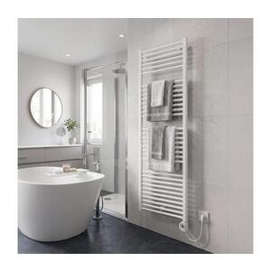Vertaduro - Kúpeľňový radiátor s termostatom DENISE 600W 154x50 cm biela DGRE15350500MK01-8404 vyobraziť