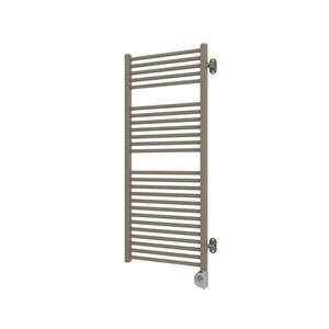 Vertaduro - Kúpeľňový radiátor s termostatom MEG 600W 118x50 cm taupe DGRP11750500MKK8-8405 vyobraziť