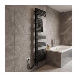 Vertaduro - Kúpeľňový radiátor s termostatom MICHELLE 900W 177x50 cm čierna DCOC17700500MKF3-8402 vyobraziť