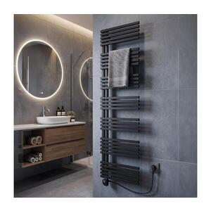 Vertaduro - Kúpeľňový radiátor s termostatom MICHELLE 900W 177x50 cm antracit DCOC17700500MK61-8402 vyobraziť