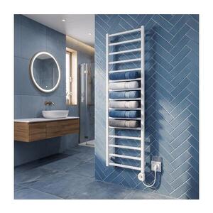 Vertaduro - Kúpeľňový radiátor s termostatom ZOE 400W 186x50 cm biely DFRE18600500MK01-8403 vyobraziť