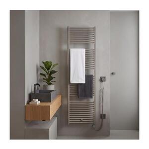 Vertaduro - Kúpeľňový radiátor s termostatom DENISE 800W 178x50 cm taupe DGRE17750500MKK8-8404 vyobraziť