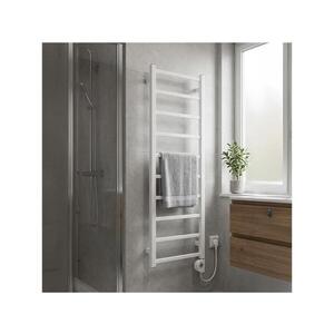 Vertaduro - Kúpeľňový radiátor s termostatom ZOE 400W 114x40 cm biela DFRE11400400MK01-8403 vyobraziť