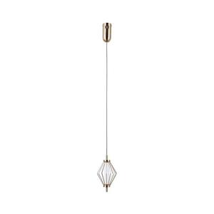 PND-34403-1-HBR - LED závesný luster na lanku SEVILLA LED/5W/230V 3000K zlatá PND-34403-1-HBR vyobraziť