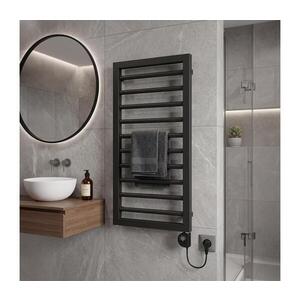 Vertaduro - Kúpeľňový radiátor s termostatom ADEL 400W 100x50 cm antracit DHEL10060500MK61-8406 vyobraziť
