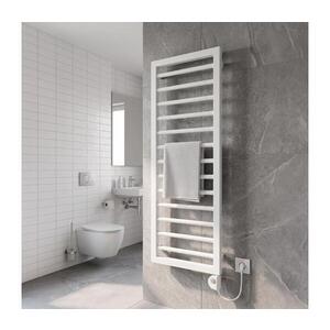 Vertaduro - kúpeľňový radiátor s termostatom ADEL 600 W 128 x 50 cm biela DHEL12760500MK01-8406 vyobraziť
