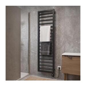 Vertaduro - Kúpeľňový radiátor ADEL s termostatom, 600 W, 172 × 50 cm, antracit DHEL17260500MK61-8406 vyobraziť