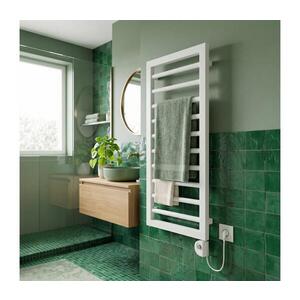 Vertaduro - Kúpeľňový radiátor s termostatom ADEL 400W 100x50 cm biela DHEL10060500MK01-8406 vyobraziť