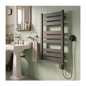 Vertaduro - Kúpeľňový radiátor s termostatom LUCY 400W 73x50 cm antracit DMAS07250500MK61-8407 vyobraziť