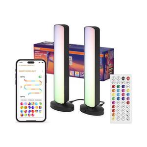 Osram - SADA 2x LED RGBW stmievateľná stolná lampa MOOD LIGHT LED/4W/230V Wi-Fi + diaľkové ovládanie 4099854472312 vyobraziť