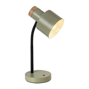 Rabalux 74099 - Stolná lampa PASTRO 1xE27/20W/230V khaki 74099 vyobraziť