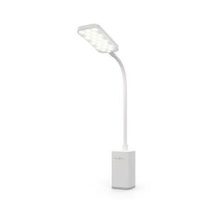 LTLR10WT - LED stmievateľná nabíjateľná dotyková stolná lampa so svorkou LED/5W/1200 mAh biela LTLR10WT vyobraziť