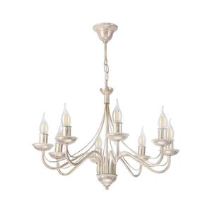 Luster na reťazi ANTON 8xE14/60W/230V biela patina LM-8.294/BIAŁA PATYNA vyobraziť