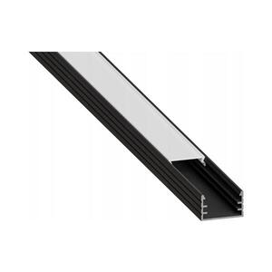 SmartLED Vstavaný profil pre LED pásy 1 m čierna/biela 7503 vyobraziť