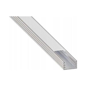 SmartLED Vstavaný profil pre LED pásy 1 m strieborný/biely 7504 vyobraziť