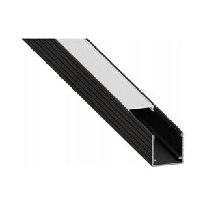 SmartLED Zapustený profil pre LED pásy 1 m čierny/biely 7530 vyobraziť