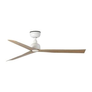 FARO Barcelona FARO 34370 - Stropný látor MARINE M pr. 125 cm hnedá/biela IP44 + diaľkové ovládanie 34370 vyobraziť