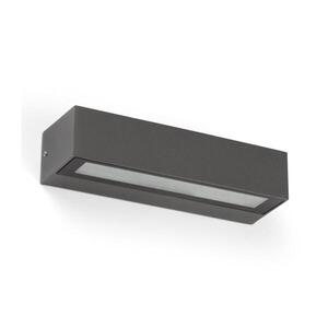 FARO Barcelona FARO 71910 - LED vonkajšie nástenné svietidlo LAKO LED/8W/230V IP65 antracitové 71910 vyobraziť
