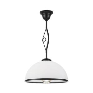 Luster na tyči RETRO 1xE27/60W/230V čierna/biela LM-1.24/CZARNY PÓŁMAT vyobraziť