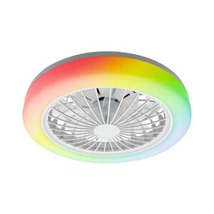LED RGBW Stmievateľné stropné svietidlo s látorom ZAMBIA LED/24W/230V biela+DO 341310 vyobraziť