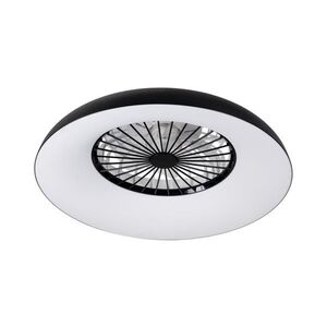 46371 - LED RGBW stmievateľné svietidlo s látorom PLAVE PAN LED/48W/230V CCT čierne + diaľkový ovládač 46371 vyobraziť