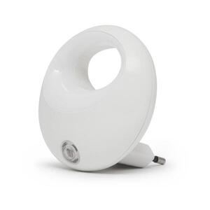 LED Orientačné svietidlo so senzorom do zásuvky LED/1W/230V biela 20275WH vyobraziť