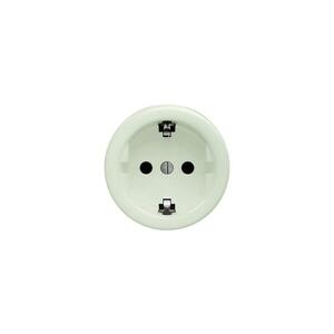 lap - Retro domová zásuvka bez rámika SCHUKO 230V/16A mätovo zelená MZ/ZS vyobraziť