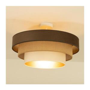 Prisadený luster WENTA 1xE27/60W/230V pr. 50 cm hnedá/juta/béžová H0787 vyobraziť