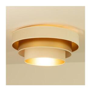Stropné svietidlo WENTA 1xE27/60W/230V priemer 50 cm béžové/zlaté H0722 vyobraziť