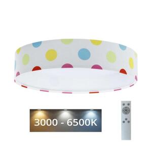 LED Stmievateľné svietidlo GALAXY KIDS LED/24W/230V bodky pestrofarebná + DO vyobraziť