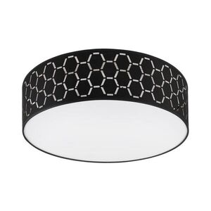 Stropné svietidlo ULLE 2xE27/15W/230V pr. 45 cm čierne LM-2.325/CZARNY/ZŁOTY vyobraziť