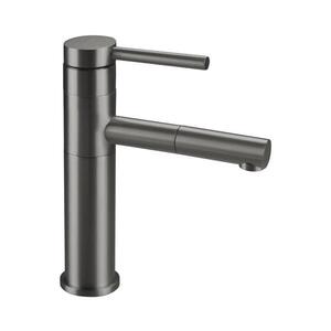 Deante BGE_D22M - Umývadlová batéria s vysúvacou sprškou ORA 22, 9 cm titan BGE_D22M vyobraziť