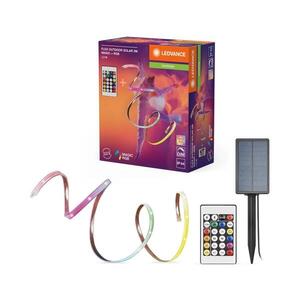 Ledvance - LED RGB stmievateľný solárny pásik FLEX 3m LED/1, 2W/3, 7V IP44 s diaľkovým ovládaním 4099854370069 vyobraziť