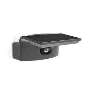 FARO Barcelona FARO 74456 - LED solárne nástenné svietidlo so snímačom pohybu LUMA LED/5W/3, 7/230V IP65 antracit 74456 vyobraziť