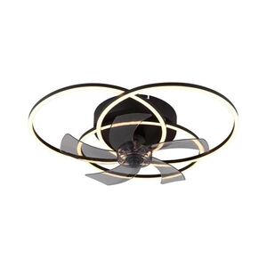 Globo 03645 - LED stmievateľný stropný látor ALIA LED/40W/230V 3000-6500K čierna+DO 03645 vyobraziť