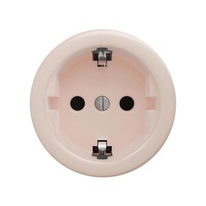 Reblig - Retro domová zásuvka bez rámčeka SCHUKO 230V/16A staroružová R/ZS vyobraziť