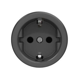 Reblig - Retro domová zásuvka bez rámčeka SCHUKO 230V/16A antracit A/ZS vyobraziť