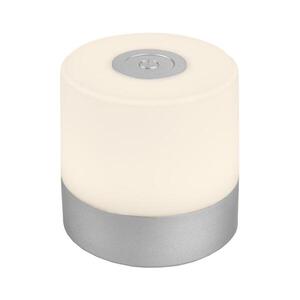 Briloner -LED stmievateľná nabíjateľná dotyková vonkajšia stolná lampa LED/2W/5V 2700K IP44 matný chróm 7461-014 vyobraziť