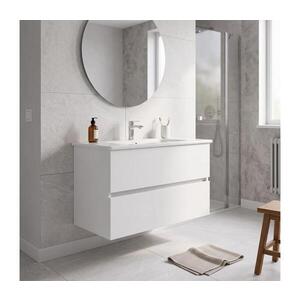 Dřevojas - Kúpeľňová skrinka s umývadlom BANO 100x47 cm biela 8590828025115 vyobraziť