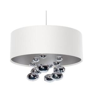 Závesný luster na lankách BUBBLE 1xE27/60W/230V, priemer 40 cm, biela 01B-006-40 vyobraziť