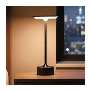 LED Stmievateľná nabíjateľná stolná lampa NEW YORK LED/1, 8W/5V 1200 mAh čierna 12502B vyobraziť