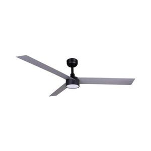 FARO Barcelona FARO 342871S - LED stmievateľný látor CRUISER XL 18W/230V CCT, priemer 160 cm, sivá/čierna + diaľkové ovládanie 342871S vyobraziť