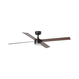 FARO Barcelona FARO 34356WT1S- LED stmievateľný látor RUDDER L 18 W/230 V, CCT (nastaviteľná teplota svetla), Ø 132 cm, hnedá/čierna, WT + diaľkové ovládanie 34356WT1S-D vyobraziť